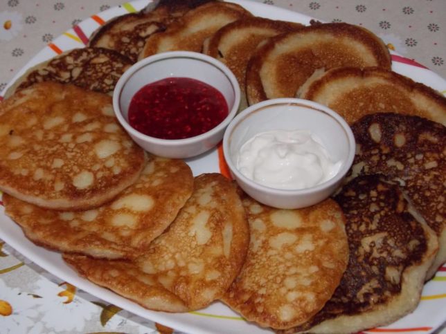 простые оладьи